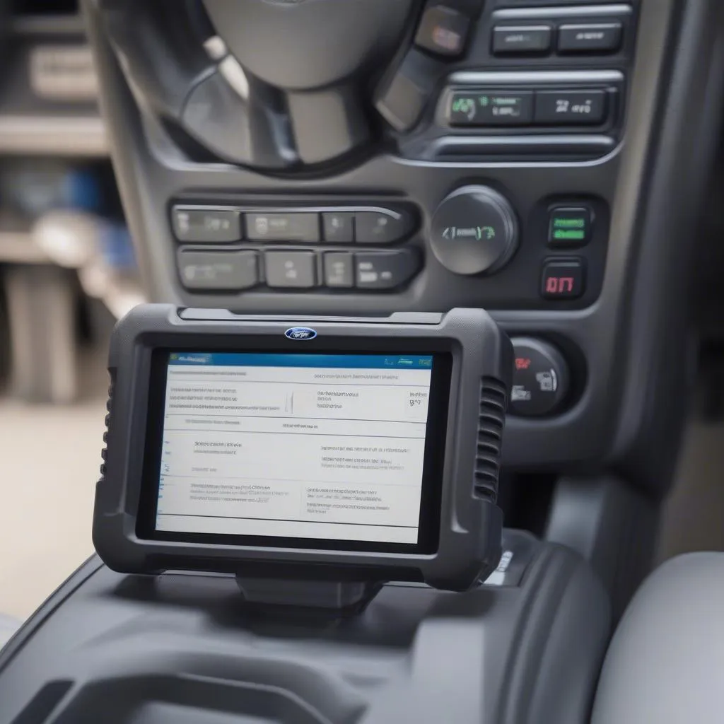 Using an OBD2 Scanner on a Ford