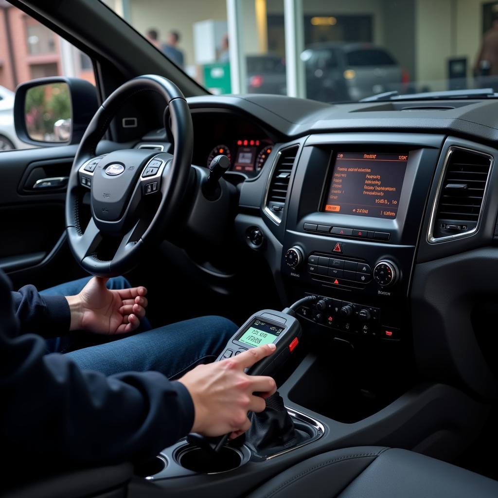 Using an OBD2 Scanner on a Ford Ranger