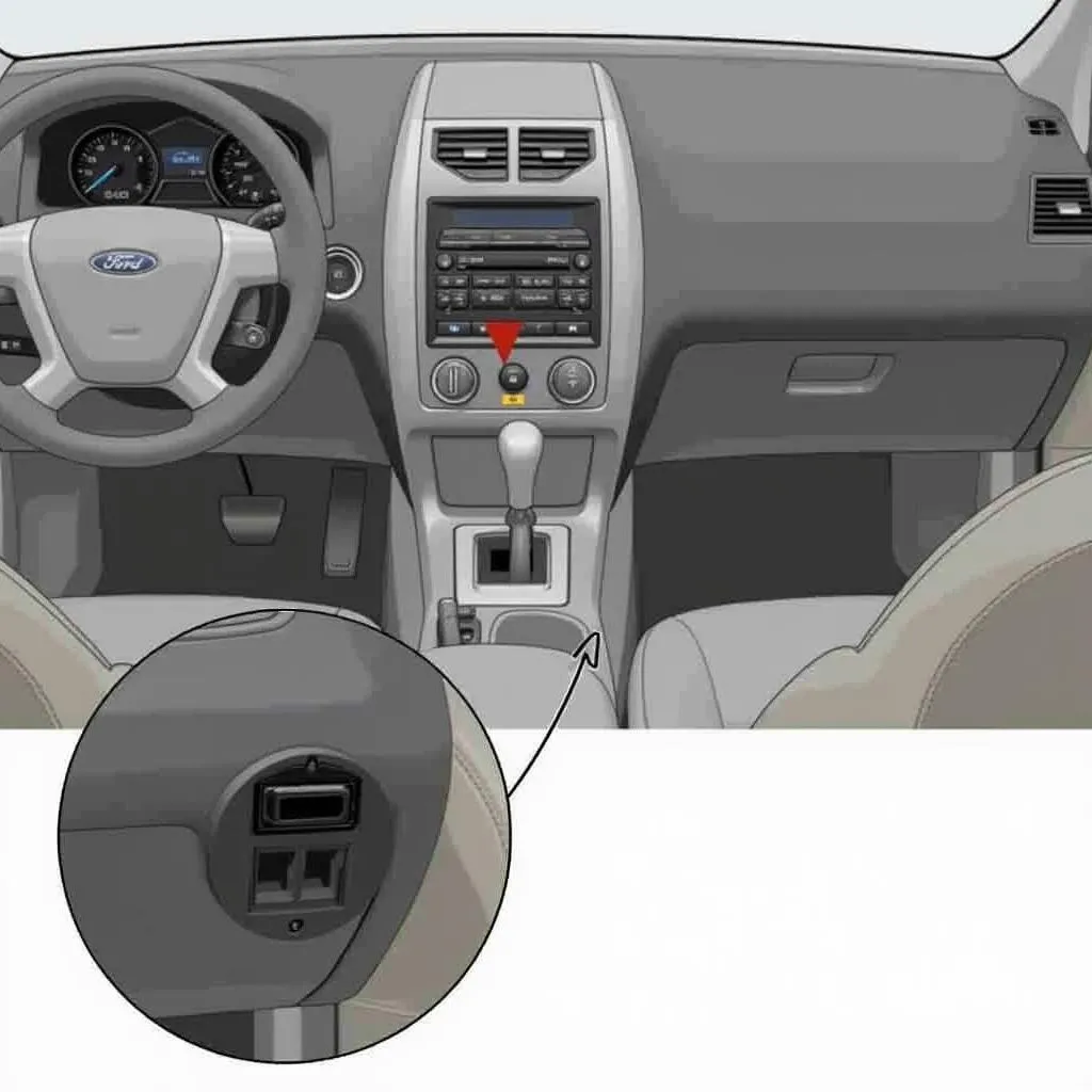 Ford Territory OBD2 Port Location