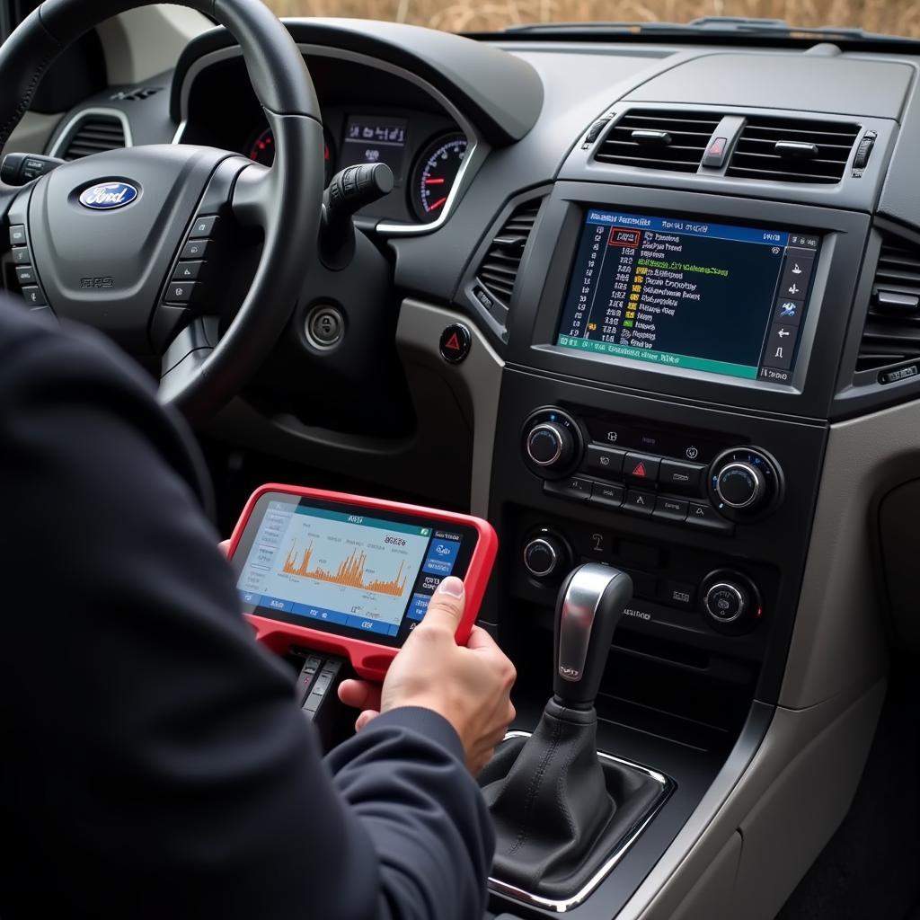 Using an OBD2 Scanner on a Ford Territory