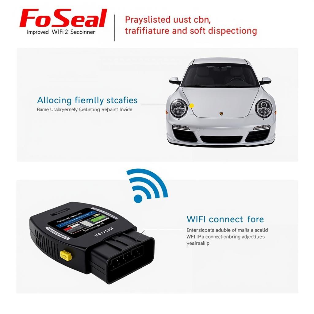 FoSeal WiFi OBD2 Scanner Features