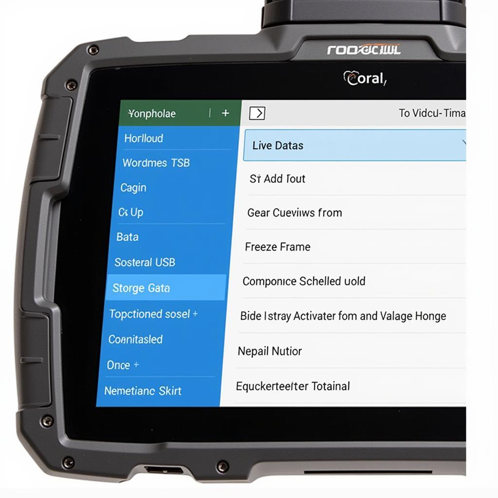 Accessing Advanced Features on a Foxwell Scanner