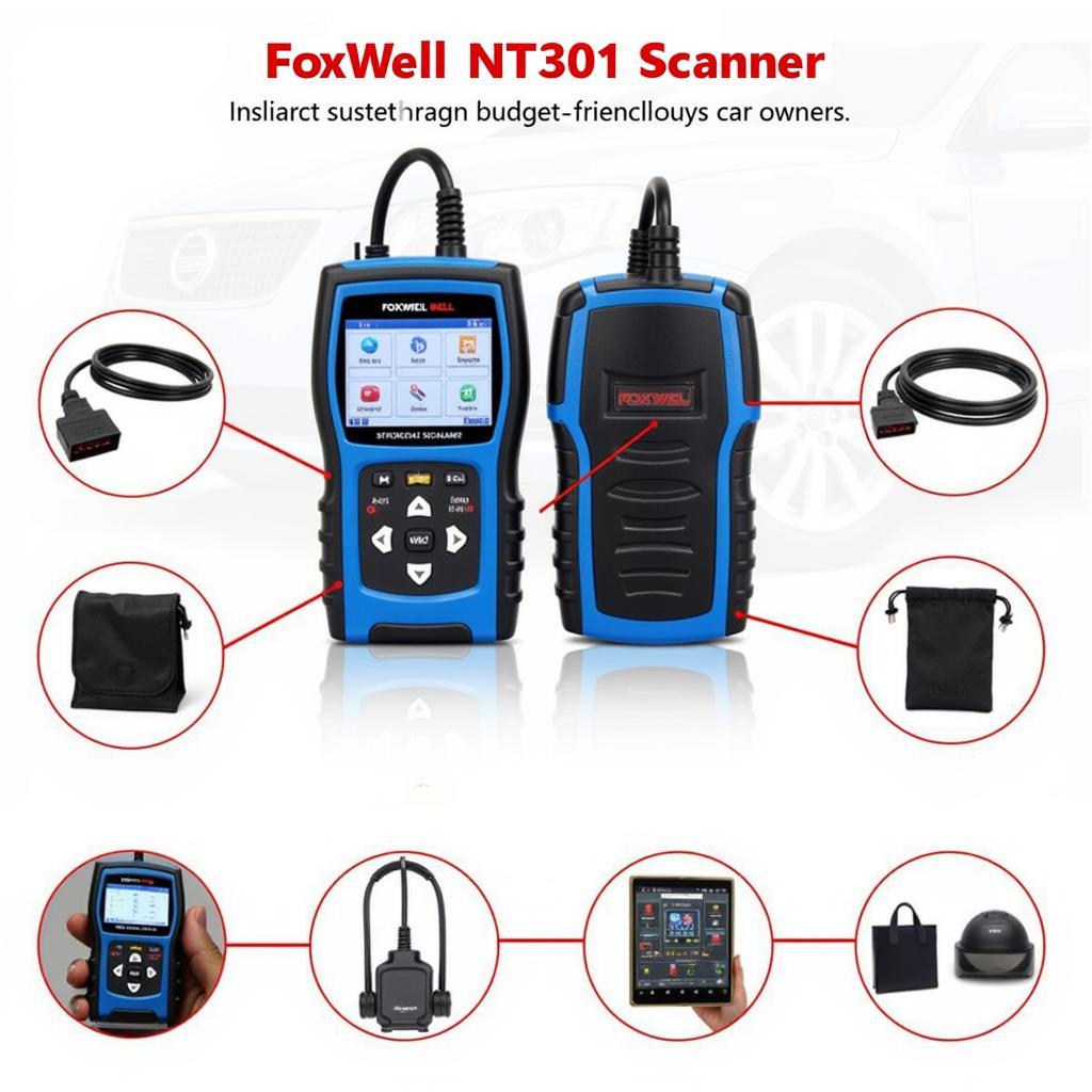 FOXWELL NT301 OBD2 Scanner