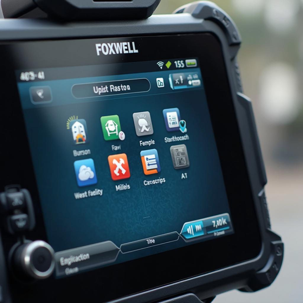 Navigating the Foxwell NT301 OBD2 Scanner Menu