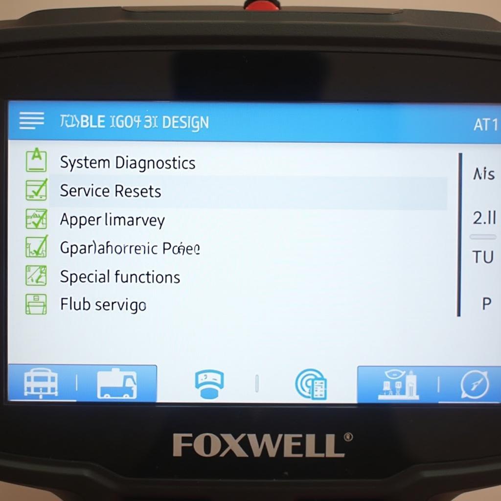 Foxwell NT624 Pro Features Display