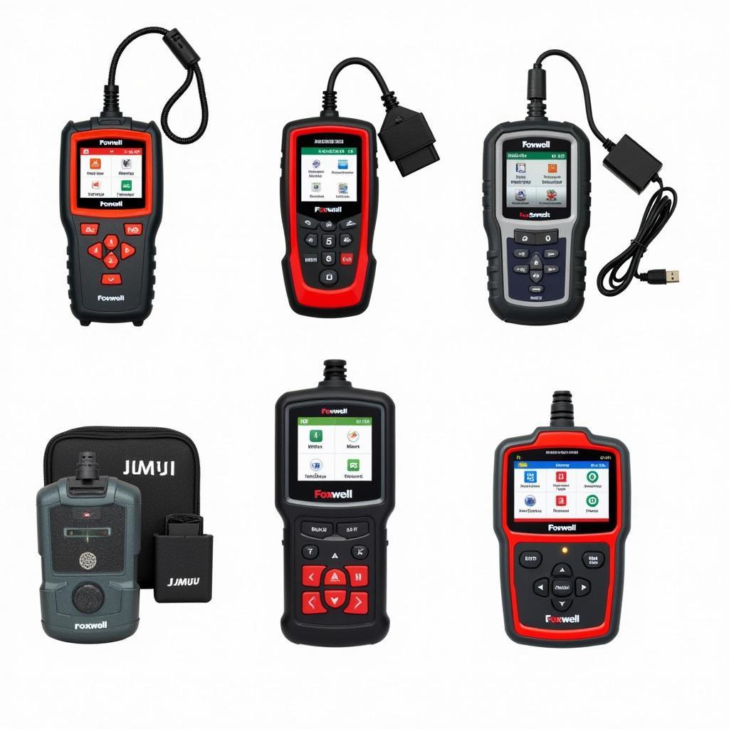 Various Foxwell OBD2 Scanner Models