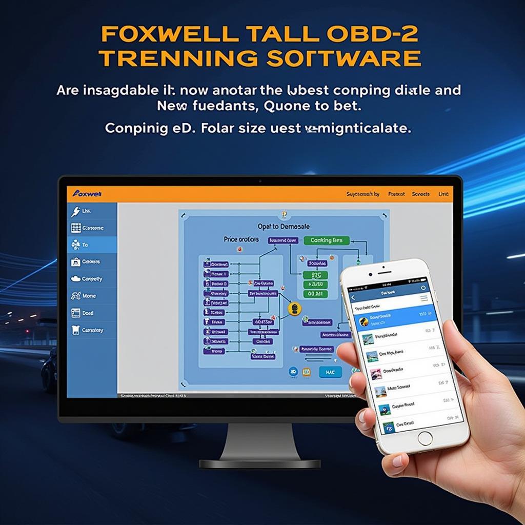 Foxwell OBD2 Scanner Software Interface