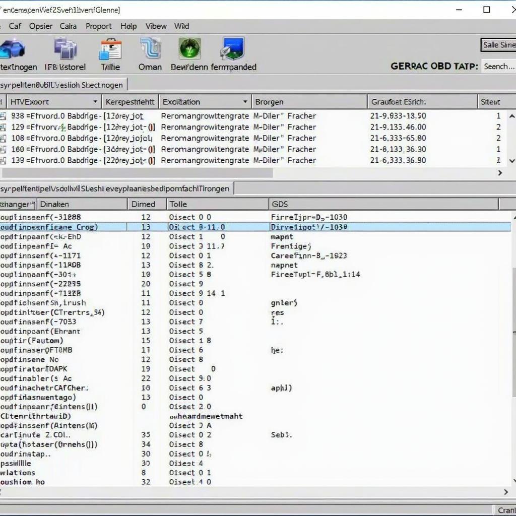 Free OBD2 Software Deutsch Interface