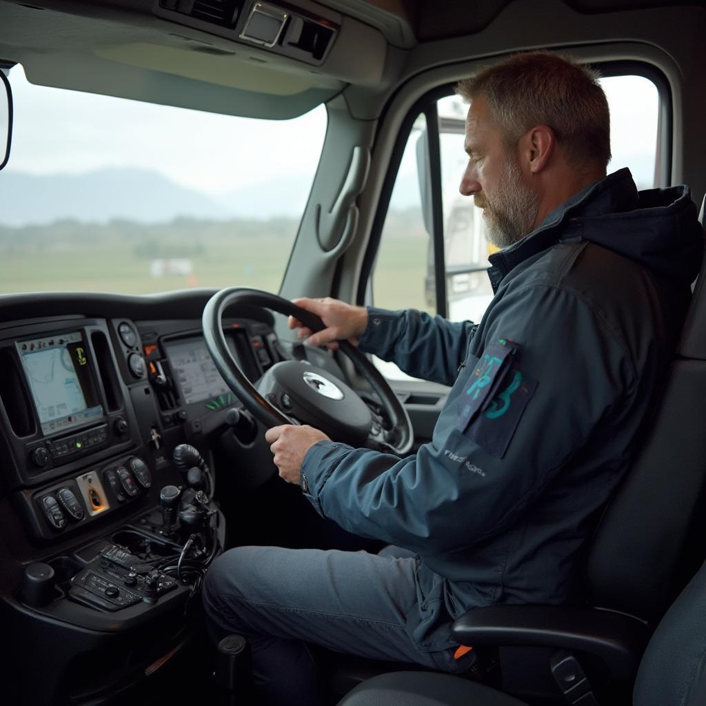 Freightliner Cascadia OBD2 Port Under Dashboard