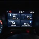 g tech pro performance meter displaying vehicle data