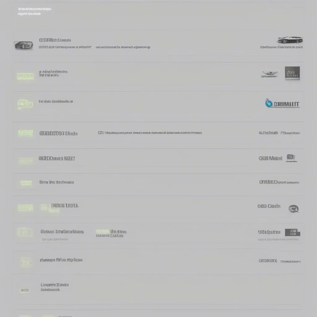 GM OBD2 codes online resource