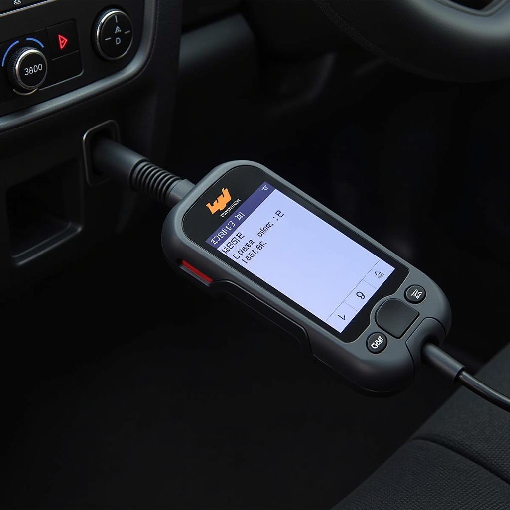 GM OBD2 Reader Displaying ABS Code