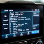 GM OBD2 Scanner Software Interface