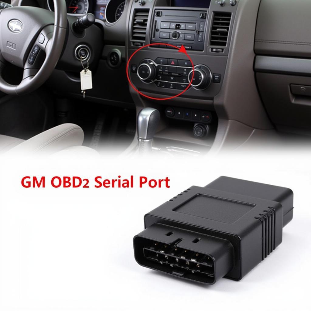 GM OBD2 Serial Port Location