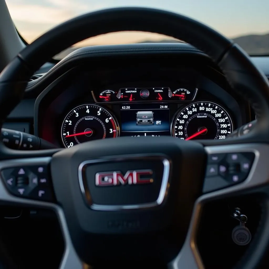 GMC Advanced Dashboard Display