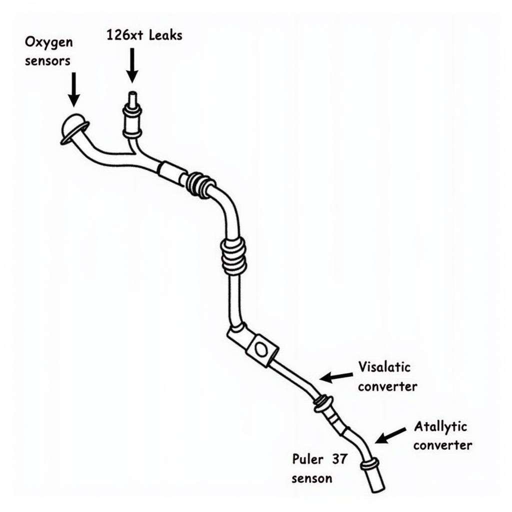 GMC Exhaust System Diagram