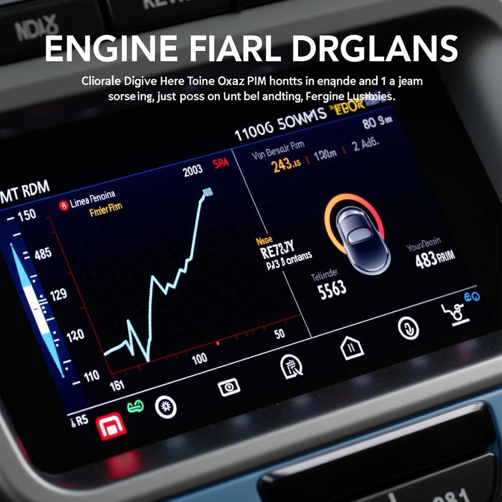 High-Definition OBD2 Scanner Display