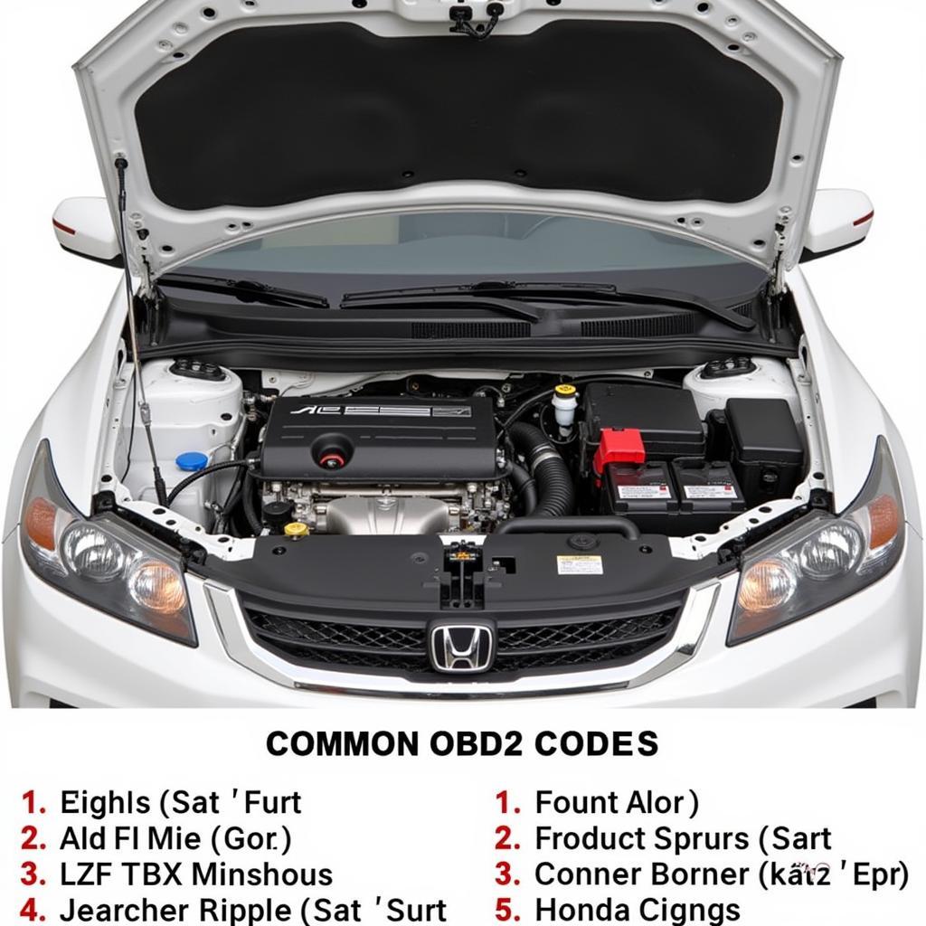 Honda Accord Engine Bay