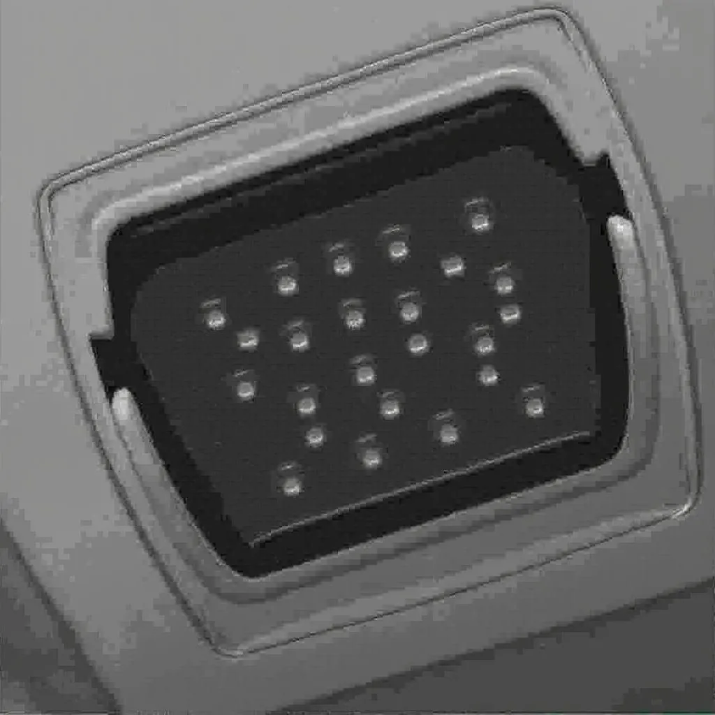 Close-up of the Honda Accord OBD2 Port Connector