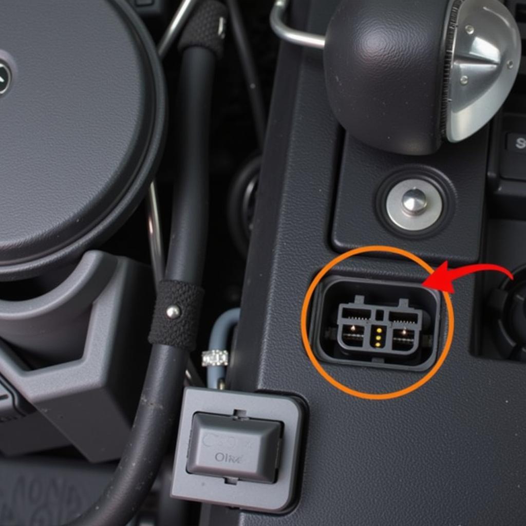 Honda Civic OBD2 Port Location