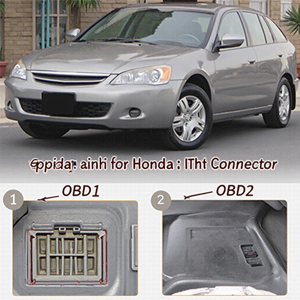 Honda H Series OBD Connector Location