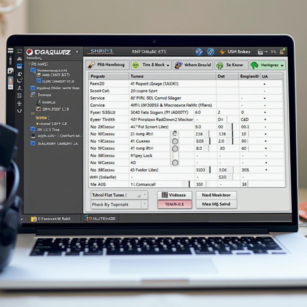 Hondata FlashPro Interface on a Laptop