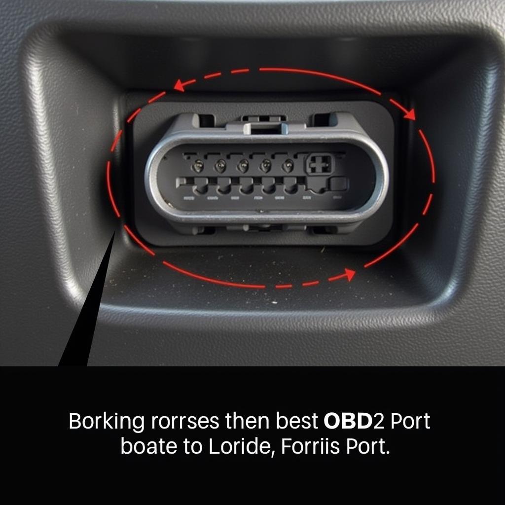 Hyundai Elantra OBD2 Port Location