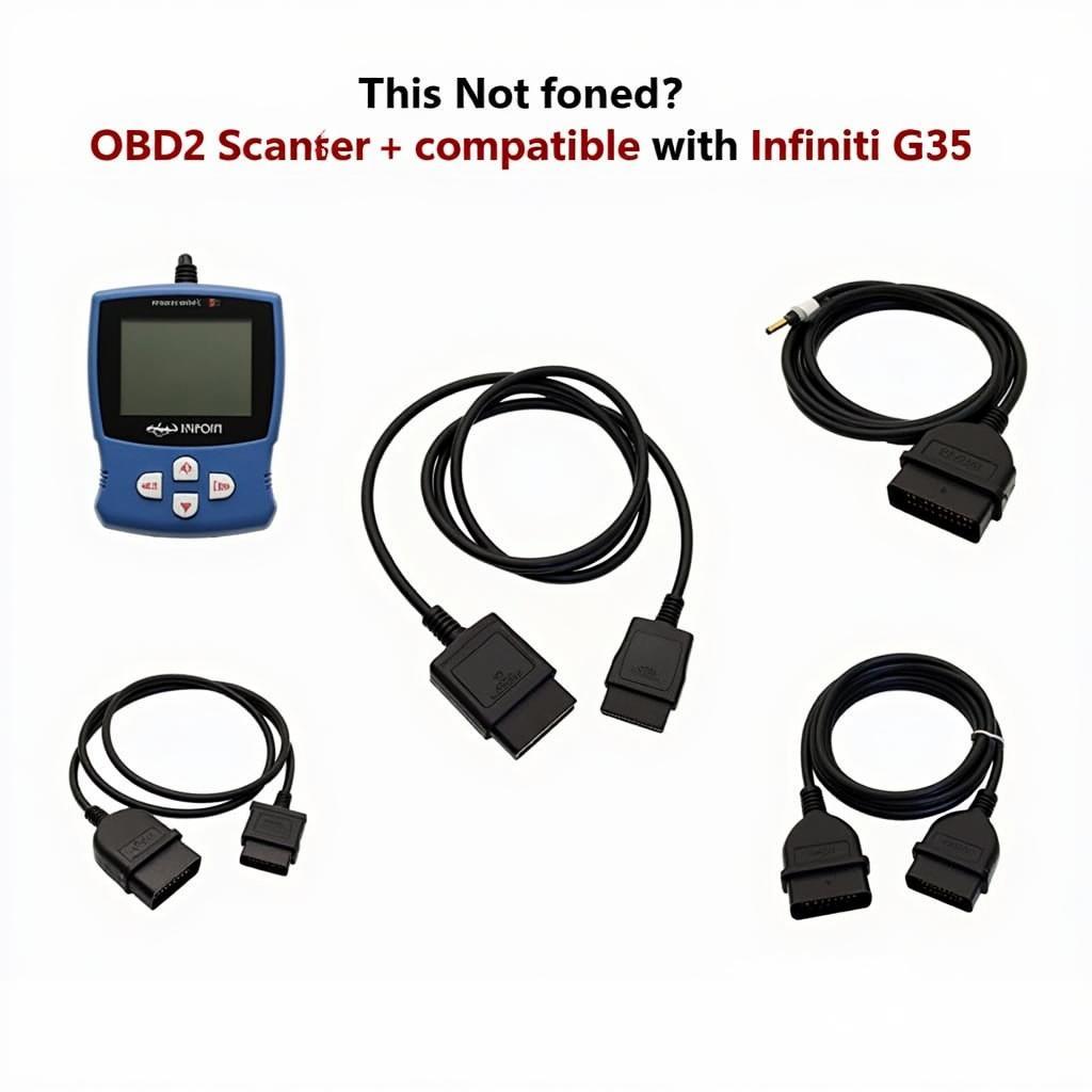 OBD2 Scanners Compatible with Infiniti G35