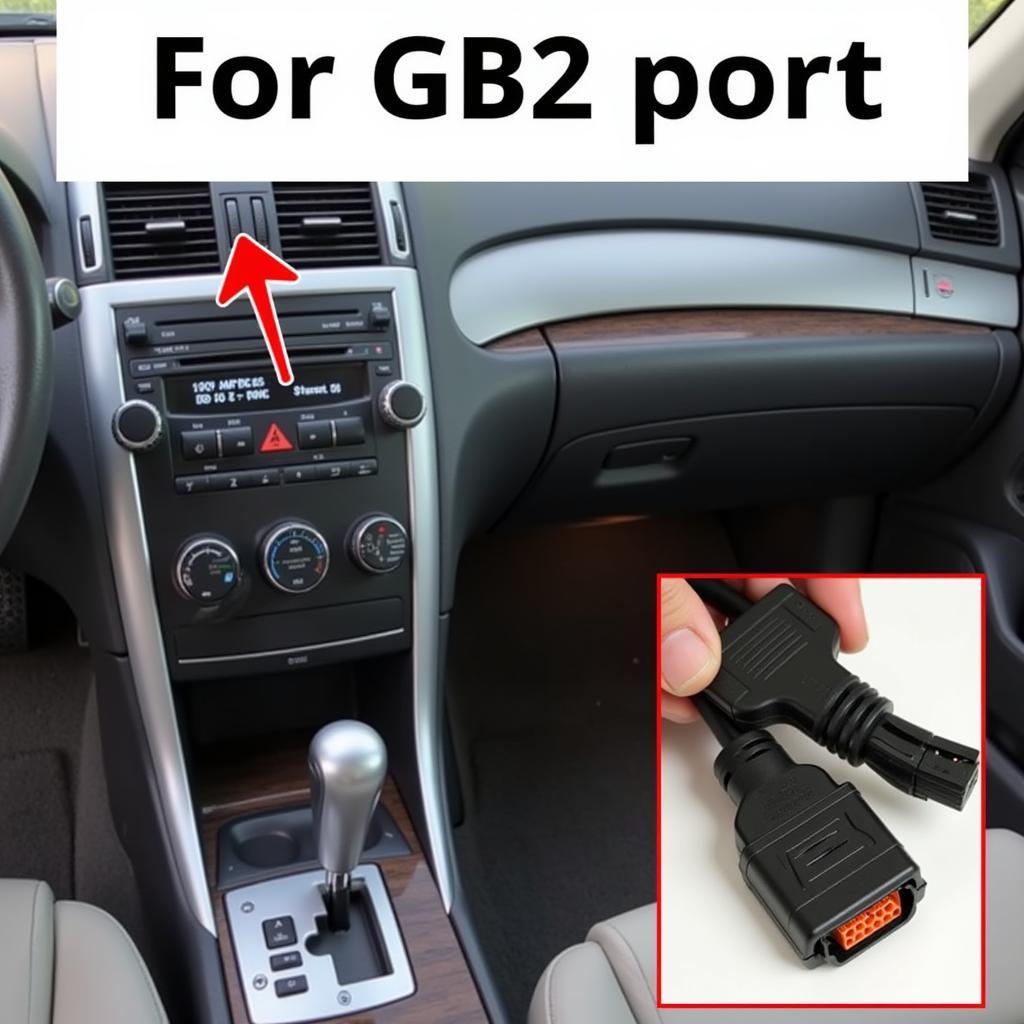 Infiniti G35 OBD2 Port Location