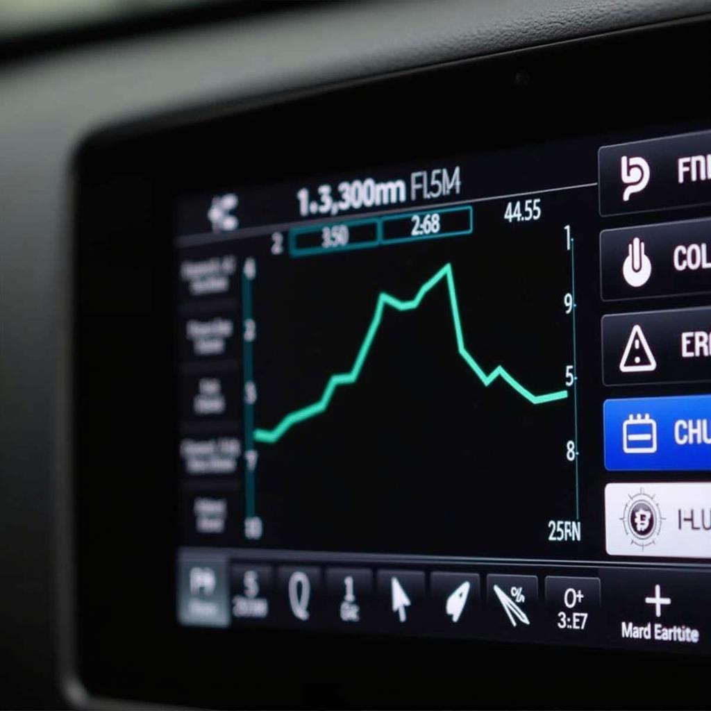  Innova 5610 OBD2 Scanner Displaying Live Data