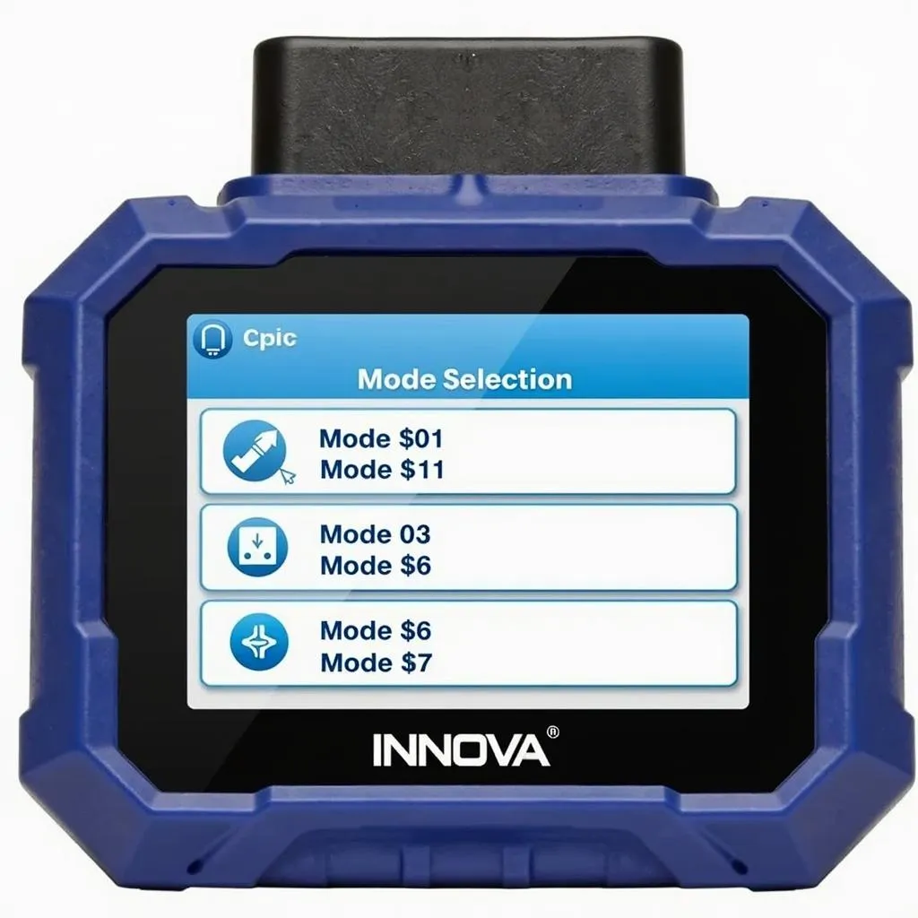 Innova OBD2 Scanner Modes