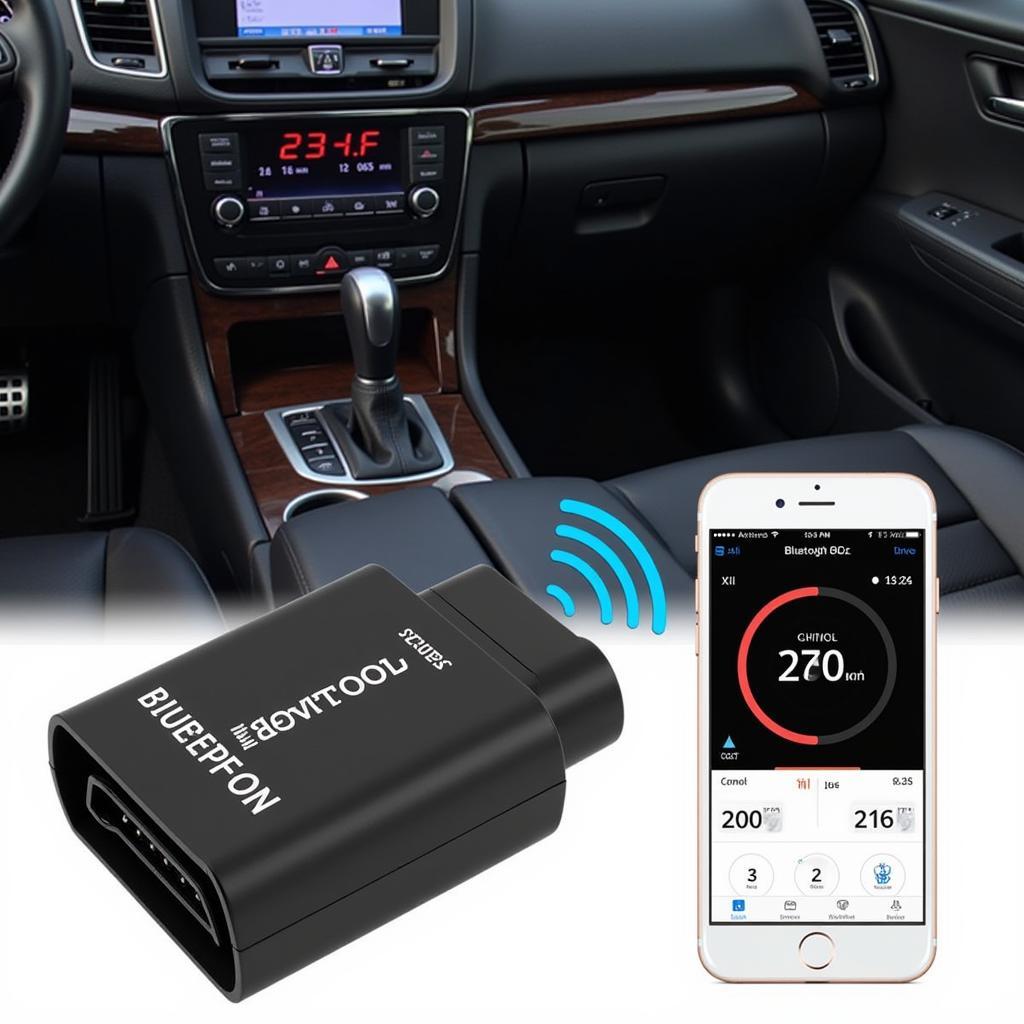 iOS 7 Compatible OBD2 Bluetooth Adapter