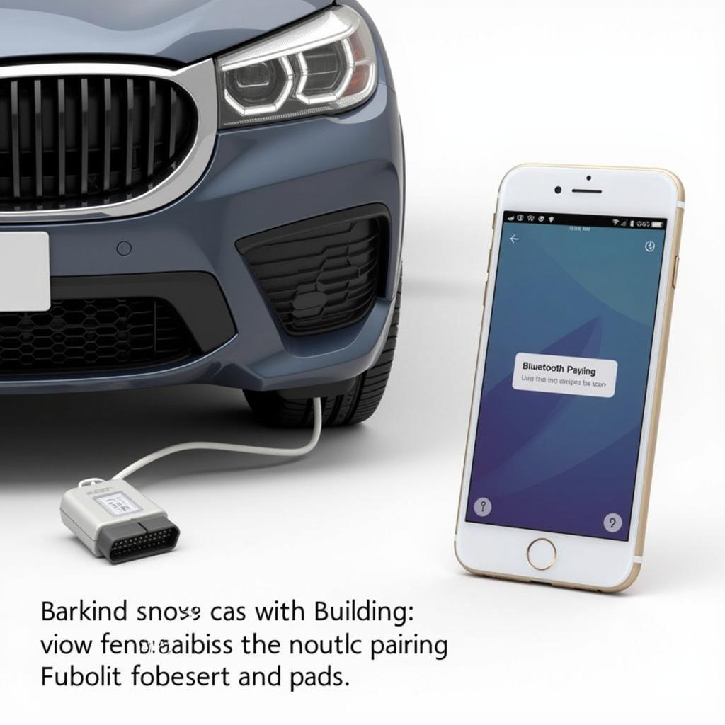 Wireless OBD2 Adapter Paired with iPhone 6