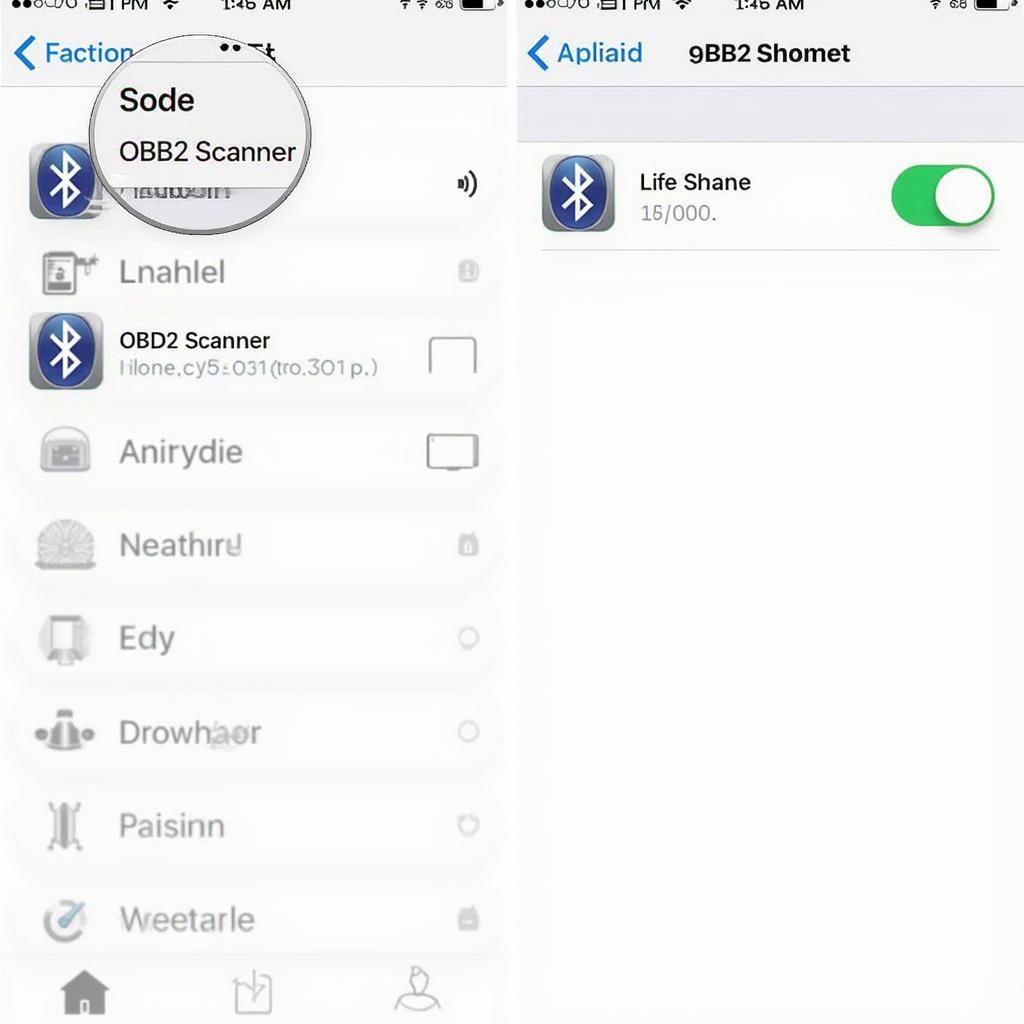 Pairing OBD2 Scanner with iPhone