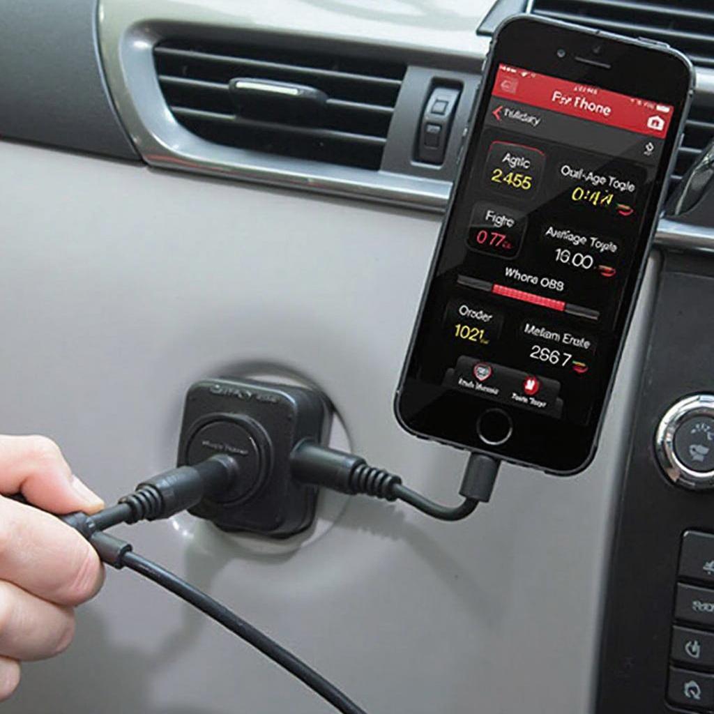 iPhone Car Tune OBD2 Scanner