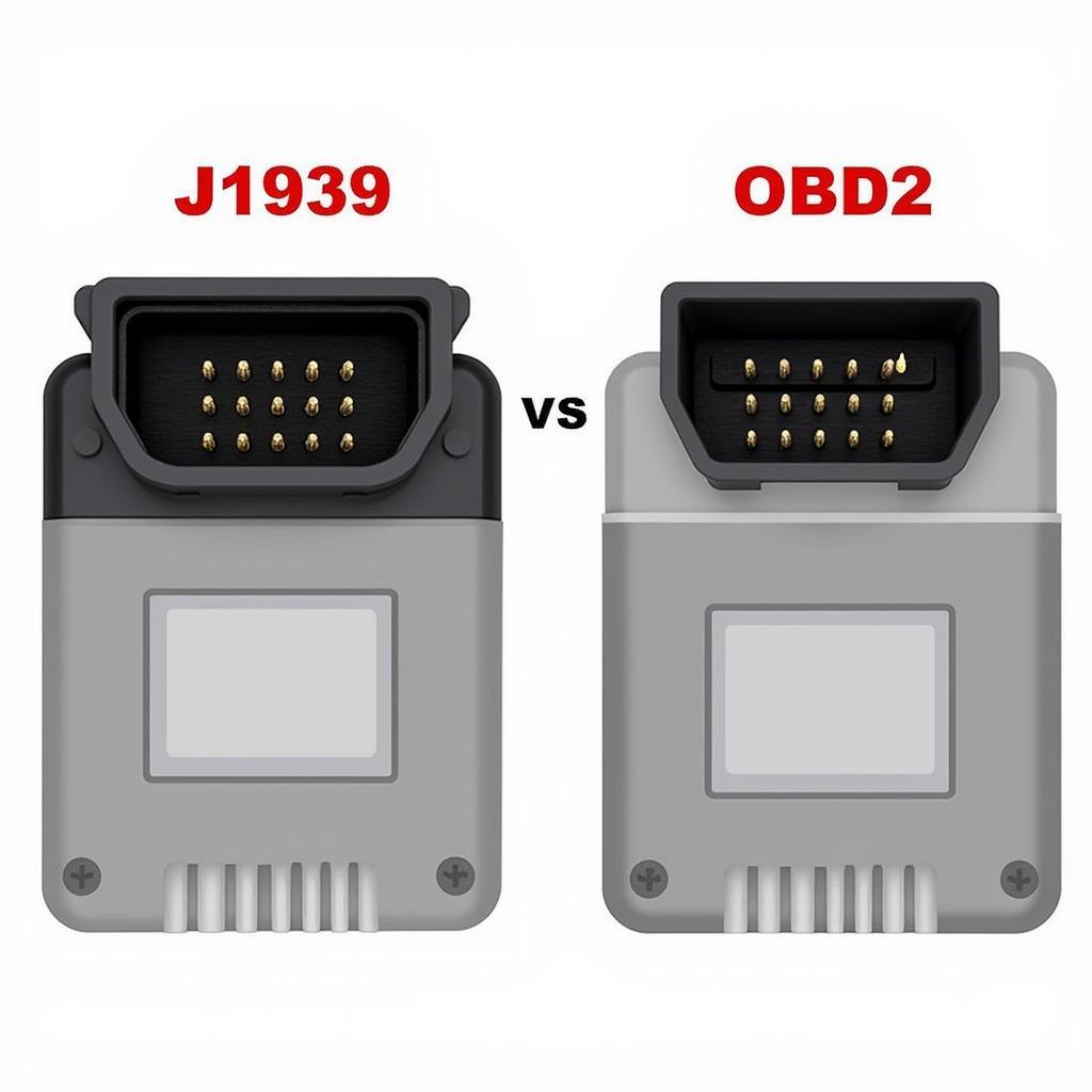 J1939 and OBD2 Connector Comparison