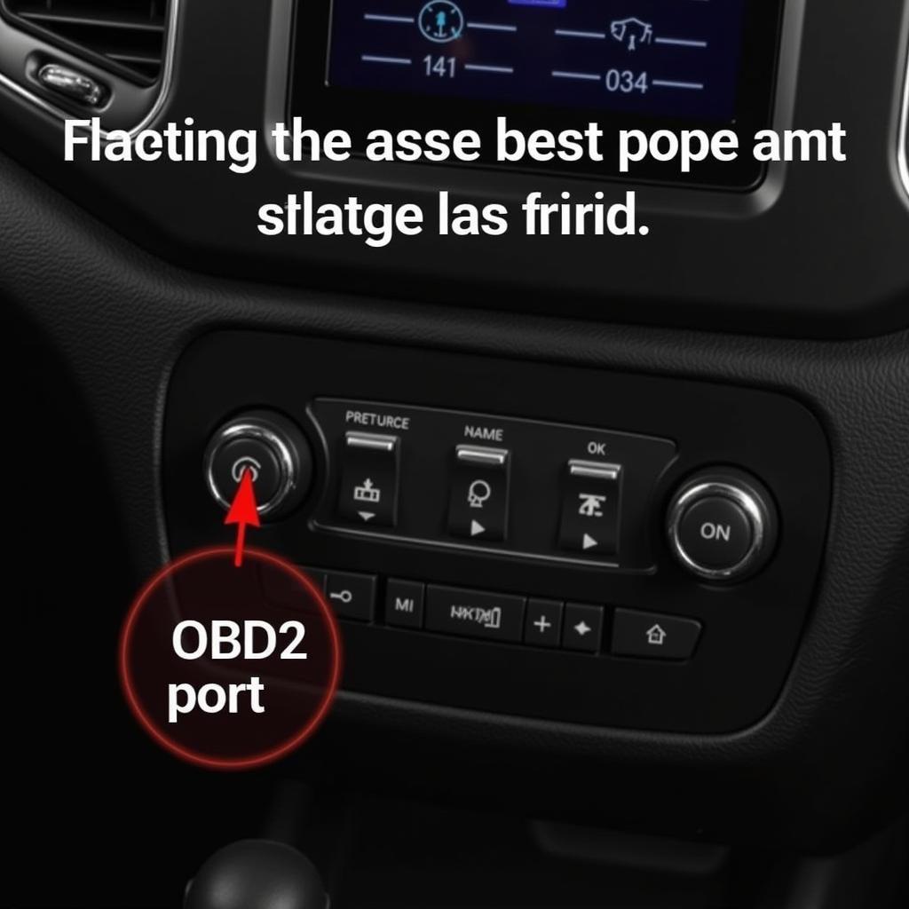 OBD2 Port Location