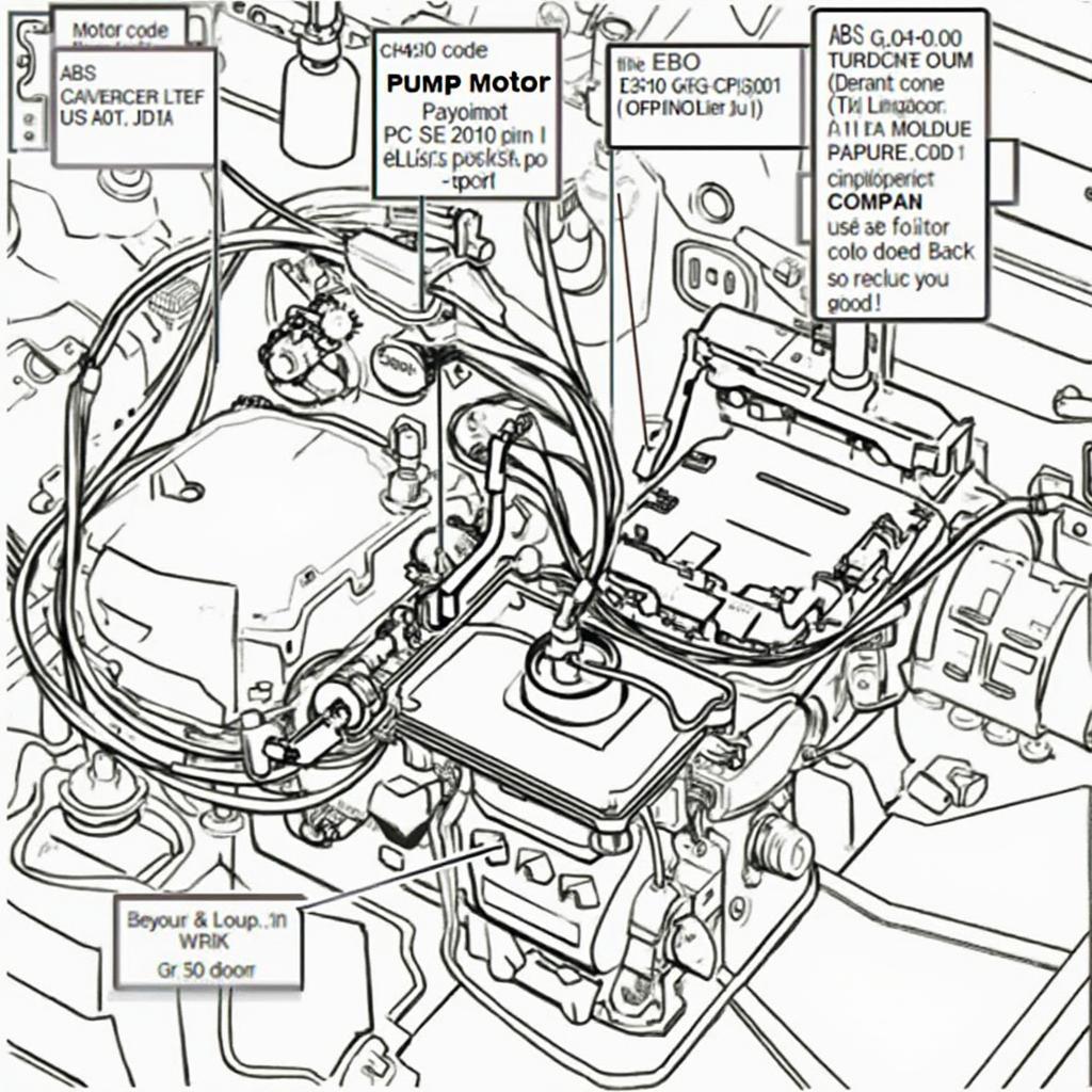 Jeep OBD2 C1040 ABS Hydraulic Control Unit