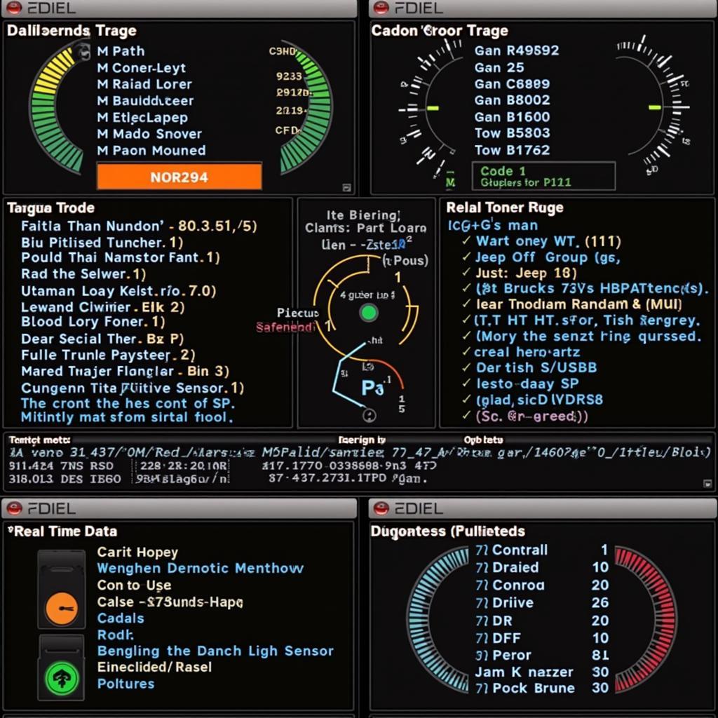 Jeep Wrangler OBD2 Software Dashboard