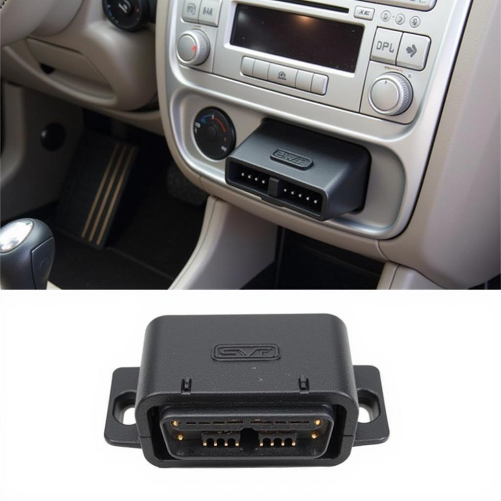 Kia Rondo OBD2 Port Location