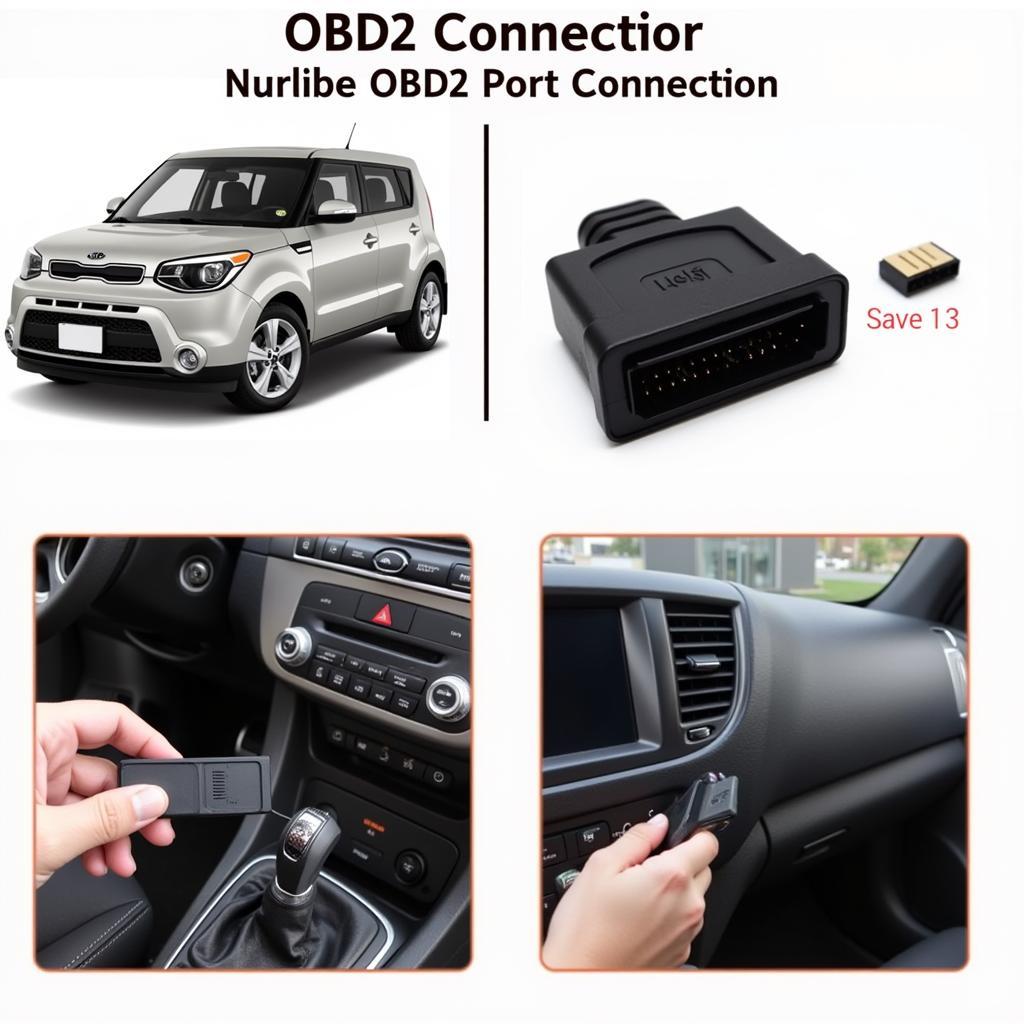 Kia Soul OBD2 Port Connector