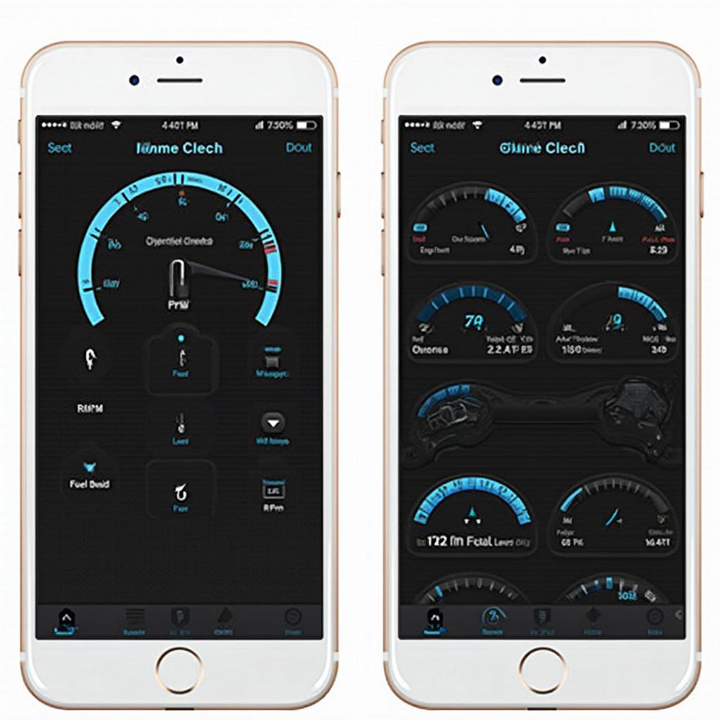 Kobra OBD2 Bluetooth App Dashboard