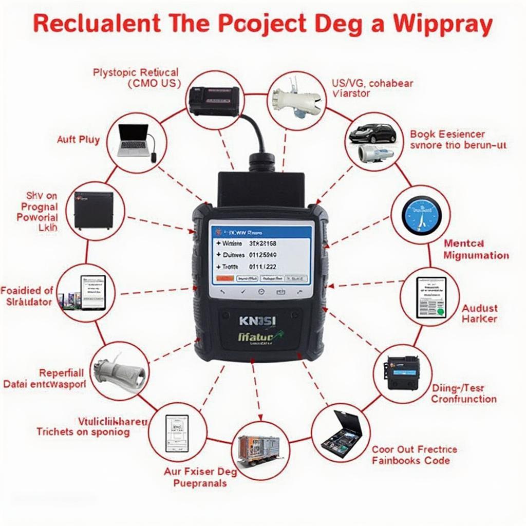 Konnwei KW902 OBD2 Scanner Features