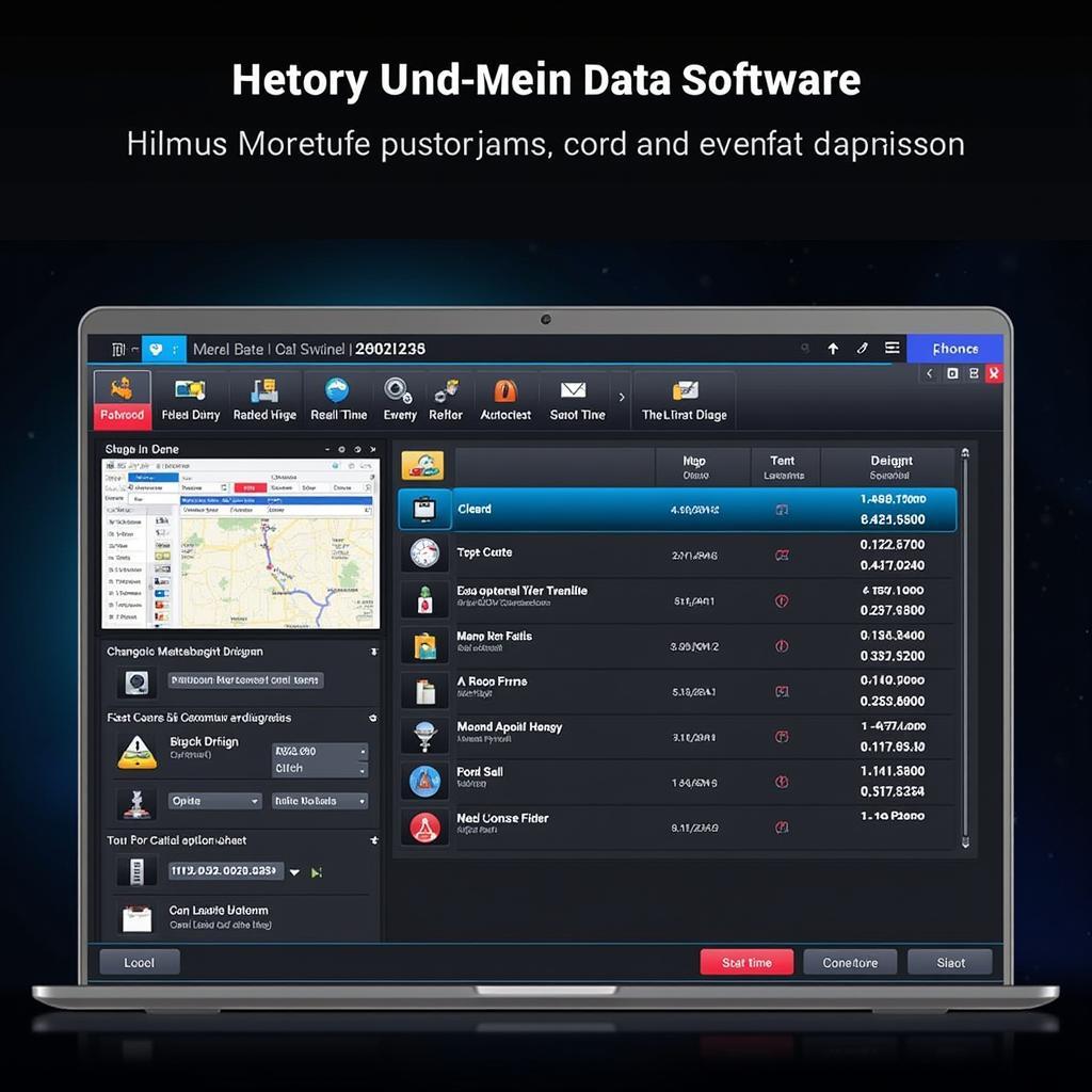 Konnwei OBD2 software interface