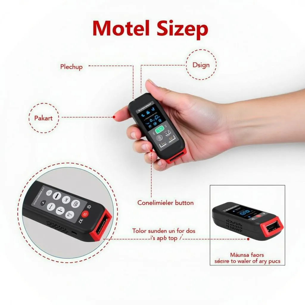 Launch CReader V+ OBD2 Scanner Design