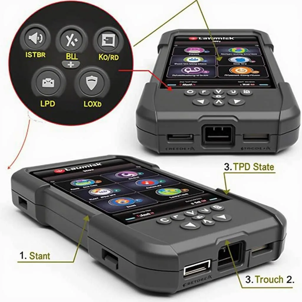 Launch Creader VI OBD2 Scanner Design