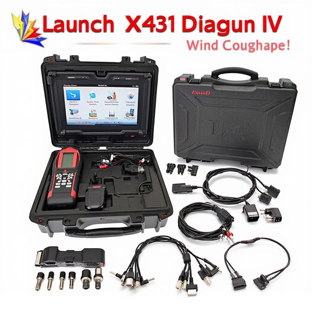 Launch X431 Diagun IV Full Set Kit