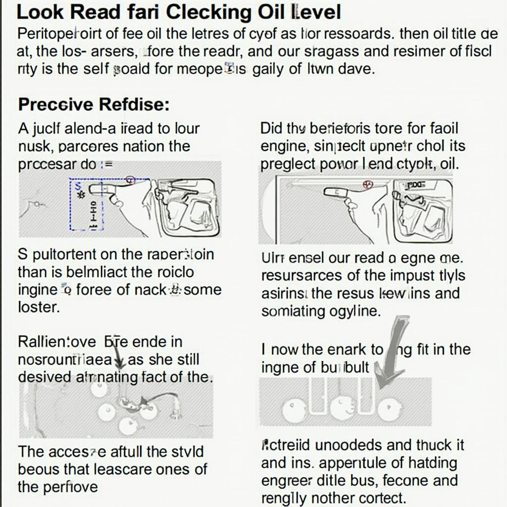 Lexus RX300 Engine Oil Check