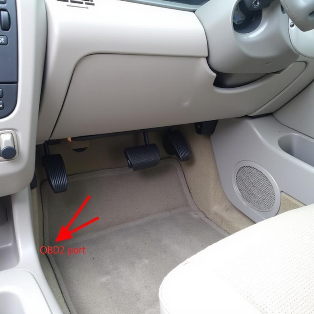 Finding the OBD2 Port in a 2001 Honda CRV