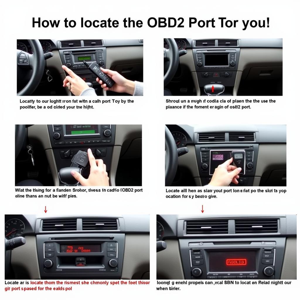 Locating the OBD2 Port